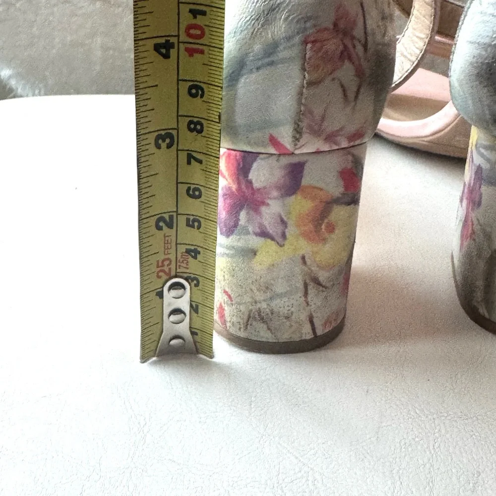 Chic Pink Open-Toe Heels - Picture 4 of 6